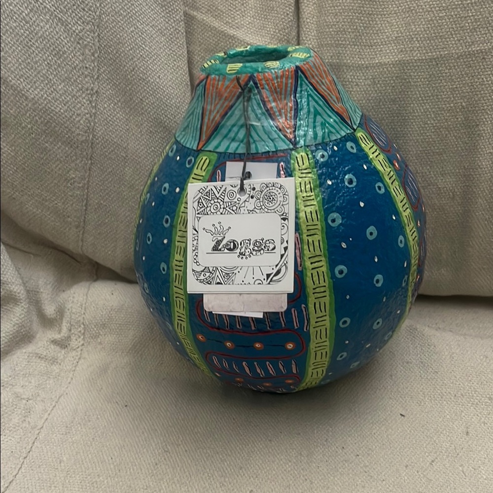 Colorful Handcrafted Vase